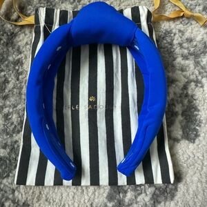 NWOT LELE Sadoughi blue headband never worn